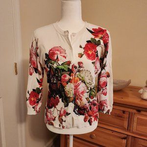 Halogen Floral Cardigan